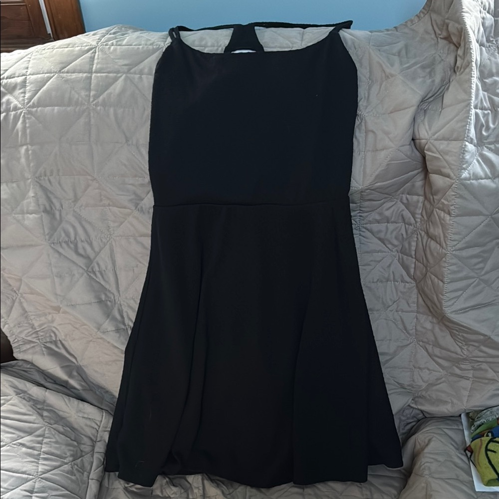 Elegant Black Sleeveless Dress